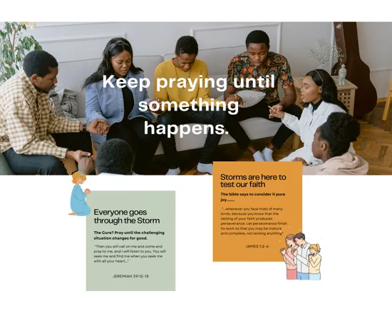 Pray with us · 01